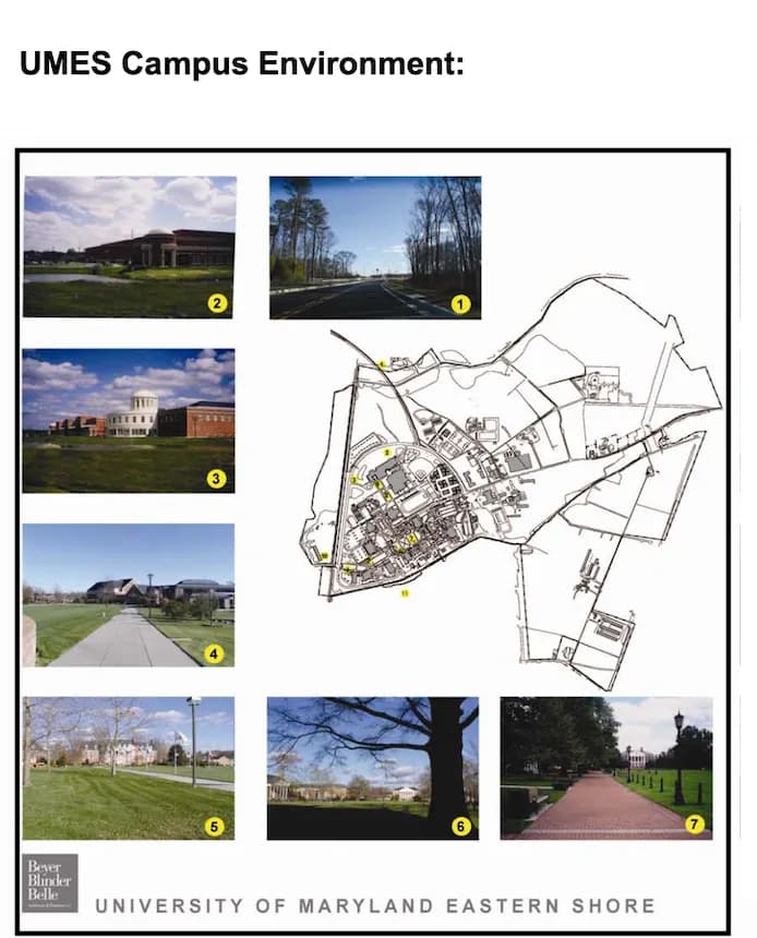Campus environment survey for the University of Maryland Eastern Shore utility master plan
