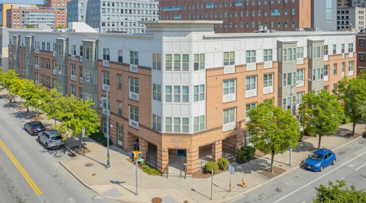 EBDI Parkview at Ashland senior housing building in Baltimore, Maryland