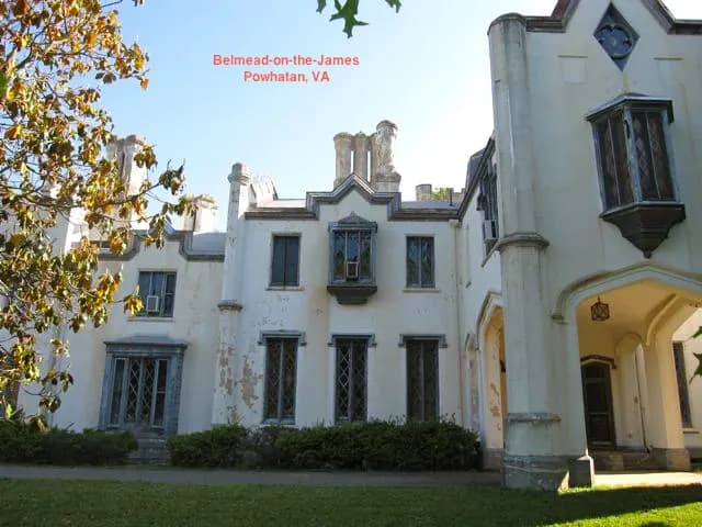 Post-earthquake structural assessment of the Belmead on the James Mansion in Powhatan, Virginia